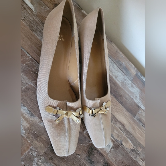 Stuart Weizman heels/shoes. Square toes. - Picture 2 of 8